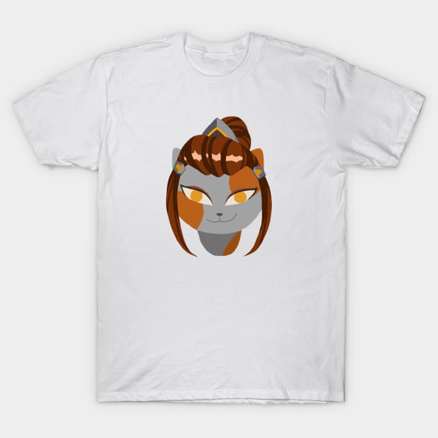 Overwatch Cats Brigitte T-Shirt by DebbieMongrel